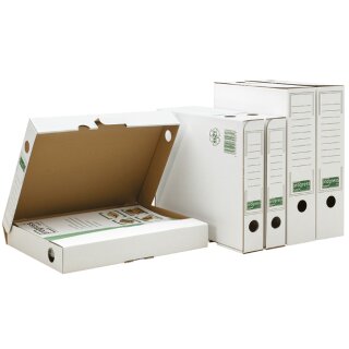 BIANCO Ablagebox 320 x 253 x 72 mm (DIN A4+) | für...