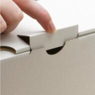 BIANCO Filing box 320x253x72 mm (DIN A4+) | for filing clips