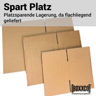 1-wellige Faltkartons 300x230x150 mm