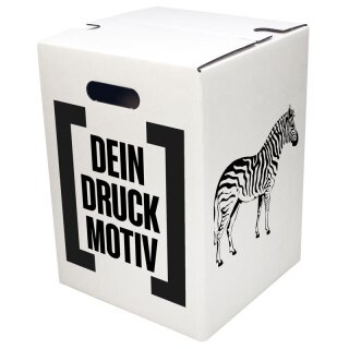 1-piece cardboard stool white STANDARD PRINT | from 440 pieces | 1c print