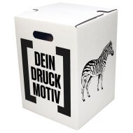 1-piece cardboard stool white STANDARD PRINT | from 440...
