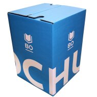 1-piece cardboard stool white STANDARD PRINT | from 440 pieces | 1c print
