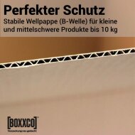 1-wellige Faltkartons 320x260x175 mm