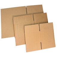 Single wall boxes 320x260x175 mm