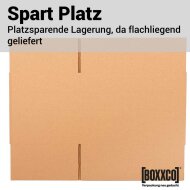 Single wall boxes 250x200x150 mm