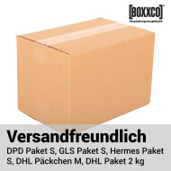 Single wall boxes 250x200x150 mm