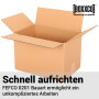 Single wall boxes 250x200x150 mm