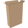 2-wall folding cartons 250x100x350 mm