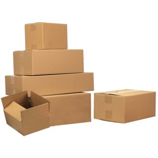 Single wall boxes 300x200x150 mm