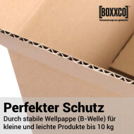 Single wall boxes 300x250x250 mm