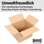Single-wall folding boxes 300x250x250 mm