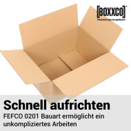 Single wall boxes 330x235x160 mm