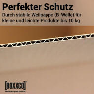 Single wall boxes 330x235x160 mm