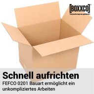Single-wall folding boxes 360x260x100-300 mm