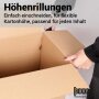 Single-wall folding boxes 360x260x100-300 mm