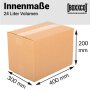 Single-wall folding boxes 400x300x200 mm