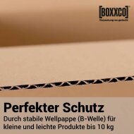 1-wellige Faltkartons 520x330x200-400 mm