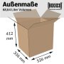 1-wellige Faltkartons 520x330x200-400 mm