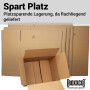 Single wall boxes 550x250x120 mm