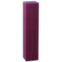 Bottle folding boxes, corrugated structure, Bordeaux | 1 wine/sparkling wine bottle | 90x90x365 mm