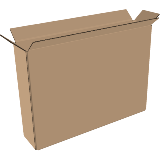 2-wall folding cartons 850x100x580 mm