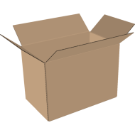 2-wall folding cartons 850x450x600 mm