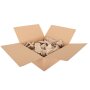 Double-walled folding boxes 592x592x200 mm