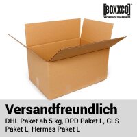 Double-walled folding boxes 600x400x300 mm