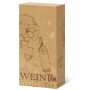 Flaschen-Faltschachteln Pure Line Naturell | 2 Wein-/Sektflaschen | 162x78x360 mm