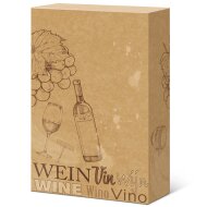 Pure Line Natural Folding Bottle Boxes | 3 Wine/Sparkling...