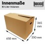 Moving boxes BOXXmove archive box | 2-ply 650x350x365 mm
