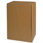 Gift boxes with a natural wave structure | 6 wine/sparkling wine bottles | 255 x 194 x 380 mm