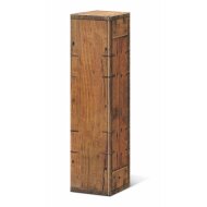 Rustic wooden gift box | 1 wine/sparkling wine bottle |...