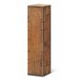 Press boxes wooden box Rustikal | 1 wine/champagne bottle | 88x100x380 mm