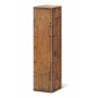 Press boxes wooden box Rustikal | 1 wine/champagne bottle | 88x100x380 mm