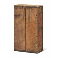 Presence boxes wooden box Rustic | 2 wine/champagne...