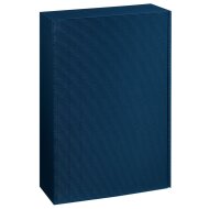 Presentation boxes wave structure dark blue |...