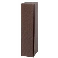 Chocolate brown wave-textured gift boxes | 1...