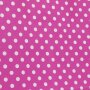 Papiertragetaschen 180x80x220 mm|pink + weiße Punkte