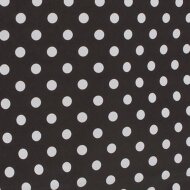 Paper carrier bags 220x100x280 mm|black + white dots