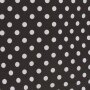 Paper carrier bags 220x100x280 mm|black + white dots