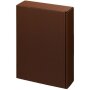 Präsentkartons Wellenstruktur Schokobraun | 3 Wein-/Sektflaschen | 260x93x360 mm
