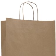Papiertragetaschen 260x120x340 mm|braun