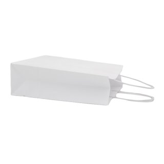 Paper carrier bags 260x120x340 mm|white