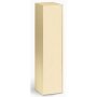 Presentation boxes wave structure cream | 1 wine/champagne bottle| 95x95x380 mm