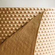 Paper bubble wrap, two-layer, 350mm wide x 100m brown