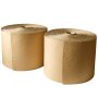 Paper bubble wrap, two-layer, 350mm wide x 100m brown