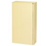 Presentation boxes wave structure cream | 2 wine/champagne bottle | 195x93x360 mm