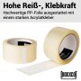 BOXXtape PREMIUM PP-Klebebänder - starke Klebekraft I 50mmx66 lfm I tranparent