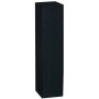 Presentation boxes wave structure black | 1 wine/champagne bottle| 95x95x380 mm